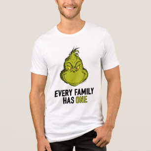 Grinch Jede Familie hat einen Tri-Blend Shirt