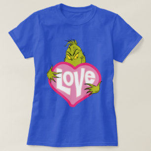 Grinch Liebe Rosa Herz T-Shirt