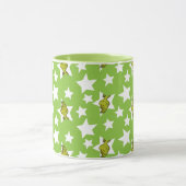 Grinch-Luaga-Sternen-Muster Tasse (Zentrum)