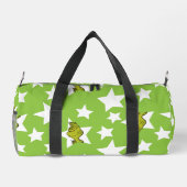 Grinch-Luaga-Sternenmuster Duffle Bag (Rückseite)