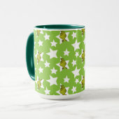 Grinch-Luaga-Sternenmuster Tasse (Vorderseite Links)