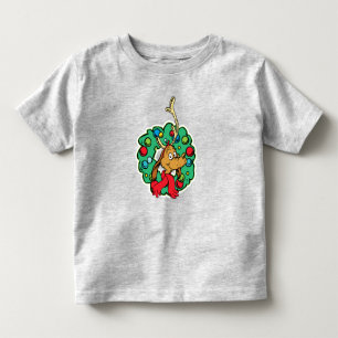 Grinch Max-Christmas-Kranz Kleinkind T-shirt