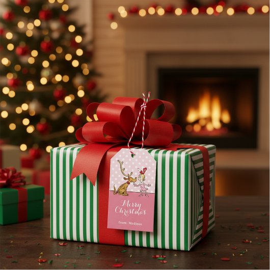 Grinch | Max & Cindy Lou Who Geschenkanhänger