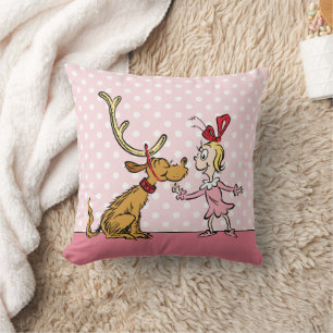 Grinch   Max & Cindy Lou Who Kissen