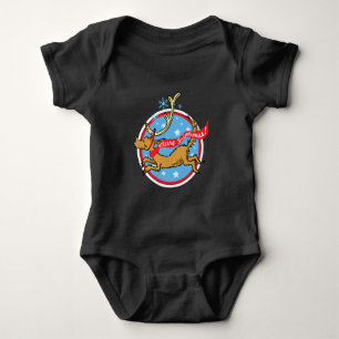 Grinch Max Frohe Grinch-Weihnachten! Baby Strampler