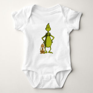 Grinch Max & Grinch Haltung Baby Strampler