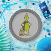 Grinch | Max & Grinch Haltung Pappteller (Party)