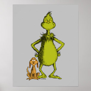 Grinch Max & Grinch Haltung Poster