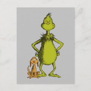 Grinch Max & Grinch Haltung Postkarte