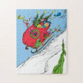 Grinch & Max Runaway Sleigh Puzzle (Vertikal)