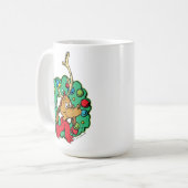 Grinch | Max Weihnachtskranz Kaffeetasse (Vorderseite Links)