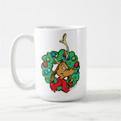 Grinch | Max Weihnachtskranz Kaffeetasse (Links)