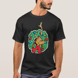 Grinch   Max-Weihnachtskranz T-Shirt