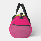 Grinch mit rosa Santa-Hut Duffle Bag (Rechts)