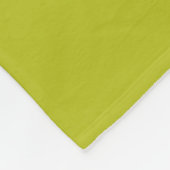 Grinch mit rosa Santa-Hut Fleecedecke (Ecke)