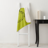 Grinch mit rosa Santa-Hut Sherpadecke (Beispiel)