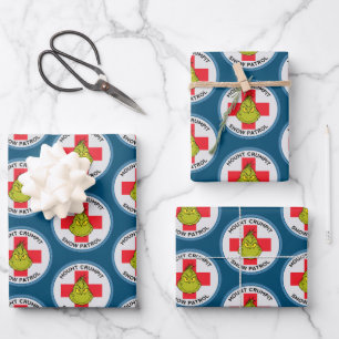 Grinch Mt. Crumpit Schneepatrouille Geschenkpapier Set