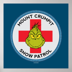 Grinch Mt. Crumpit Schneepatrouille Poster