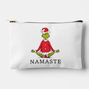 Grinch Namaste Weihnachtsmann Zubehörtasche