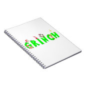 Grinch Notebook Notizblock (Rechte Seite)