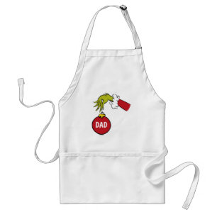 Grinch Papa Schürze