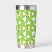 Grinch Peeking Star Pattern Thermobecher (Rechts)