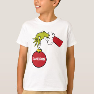 Grinch Personalisierter Name T-Shirt
