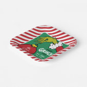 Grinch | Personalized Ornament Pappteller (Gewinkelt)
