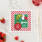 Grinch | Personalized Ornament Serviette (Beispiel)