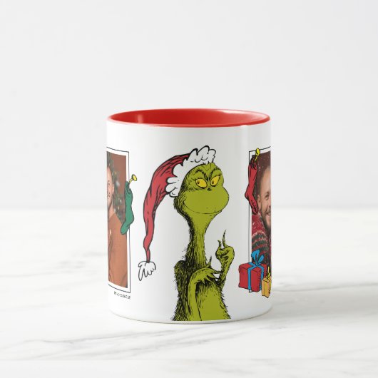 Grinch | Personalized Photo Tasse (Zentrum)