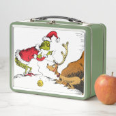Grinch Prepares Max the Reindeer Metall Brotdose (Beispiel)