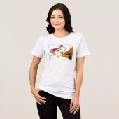 Grinch Prepares Max the Reindeer Tri-Blend Shirt (Vorderseite voll)