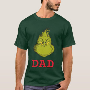 Grinch Rot und Grün Schneeflocke Geburtstag T-Shirt