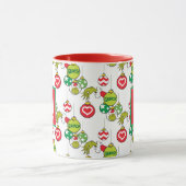 Grinch-Schmuck | Fügen Sie Ihren Namen und Initial Tasse (Zentrum)