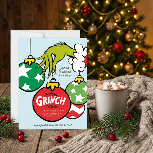 Grinch-Schmuck Weihnachtsfeier Feiertagskarte