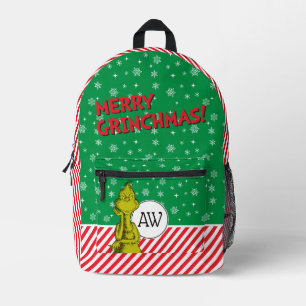 Grinch-Schneeflocke Bedruckter Rucksack
