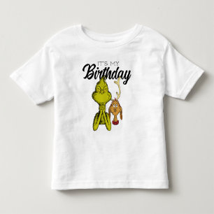 Grinch-Schultafel Alles Gute zum Geburtstag Kleinkind T-shirt