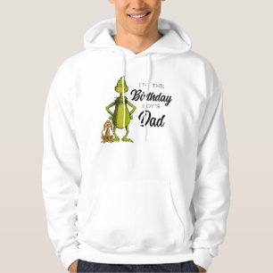 Grinch-Schultafel Geburtstagsjunge-Vater Hoodie