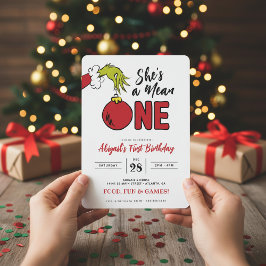 Grinch Sie ist ein Gemeiner 1. Geburtstag