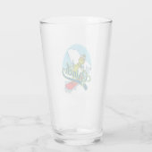 Grinch Snowboarden Glas (Rückseite)