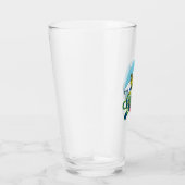 Grinch Snowboarden Glas (Rechts)