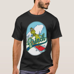 Grinch Snowboarden T-Shirt