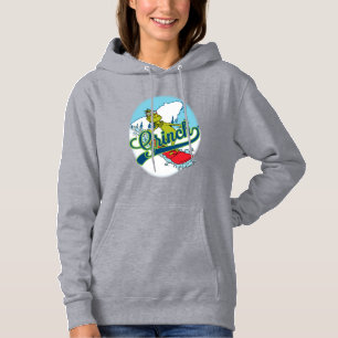 Grinch Snowboarding Hoodie