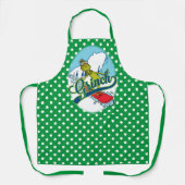 Grinch Snowboarding Schürze (Vorderseite)