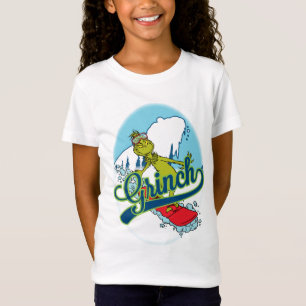 Grinch Snowboarding T-Shirt