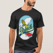 Grinch Snowboarding T-Shirt (Vorderseite)