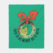 Grinch | So lustig wird's maximal Fleecedecke (Vorderseite)