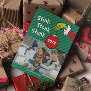 Grinch Stink Stank Stunk Feiertagskarte