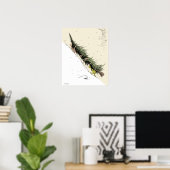 Grinch und Max bringen den Weihnachtsbaum zurück Poster (Heimbüro)