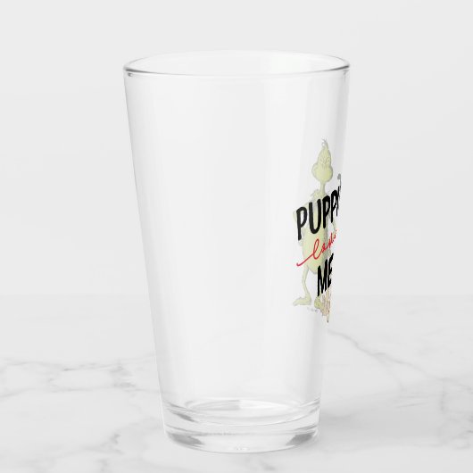 Grinch und Max | Welpen Liebe Glas (Rechts)